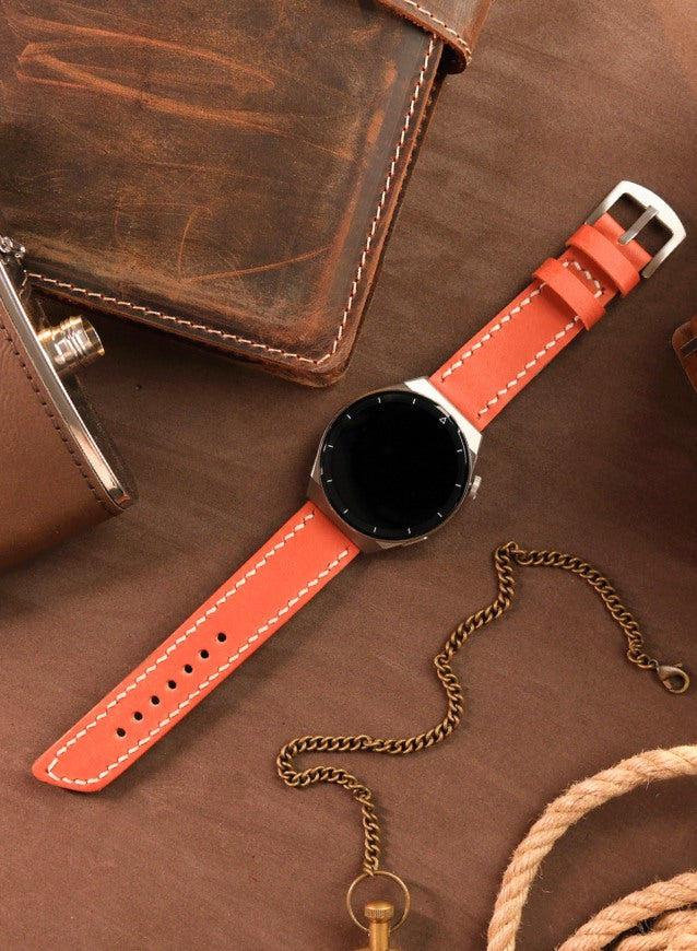 Huawei Watch Pueblo Leather Strap - Orange