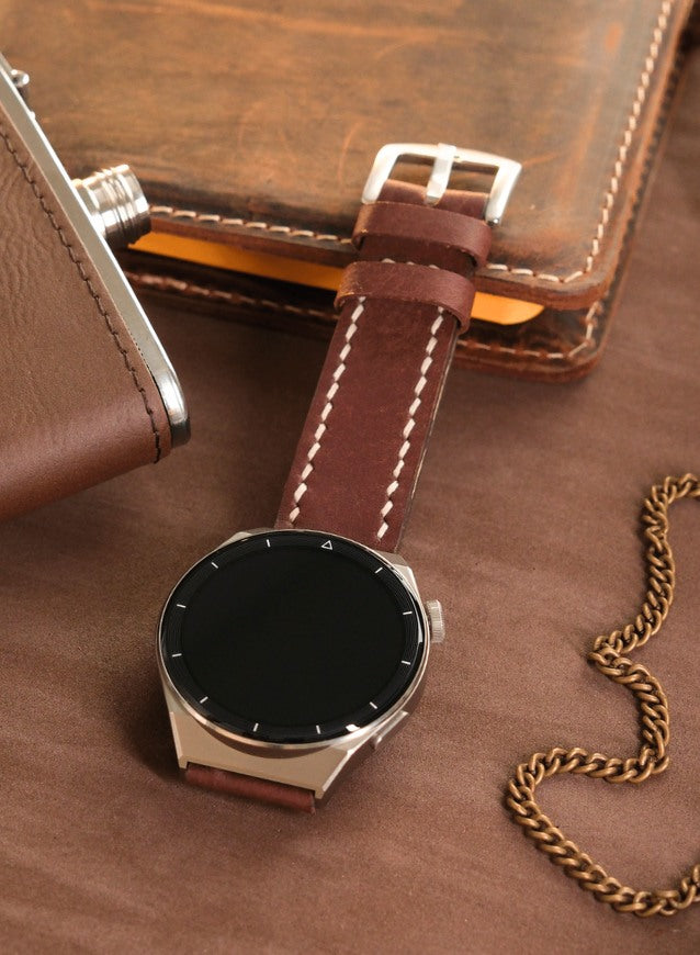 Huawei Watch Pueblo Leather Strap - Brown