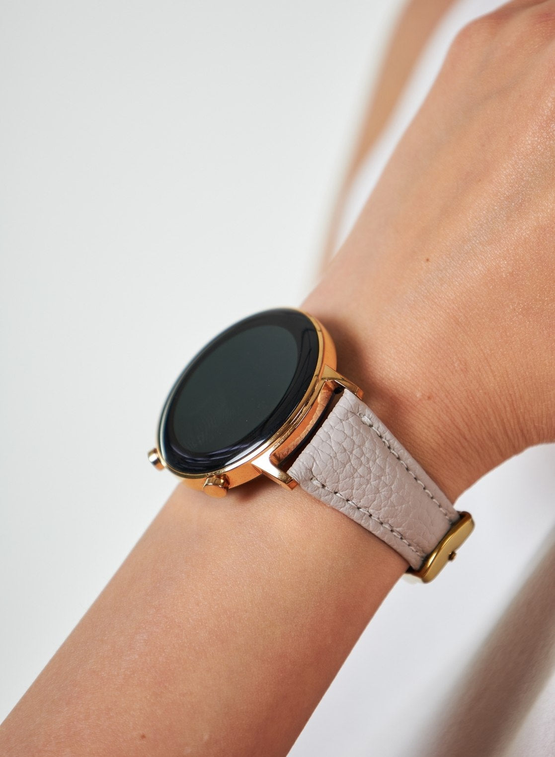 Kamhis Huawei Watch Women Leather Strap - Beige