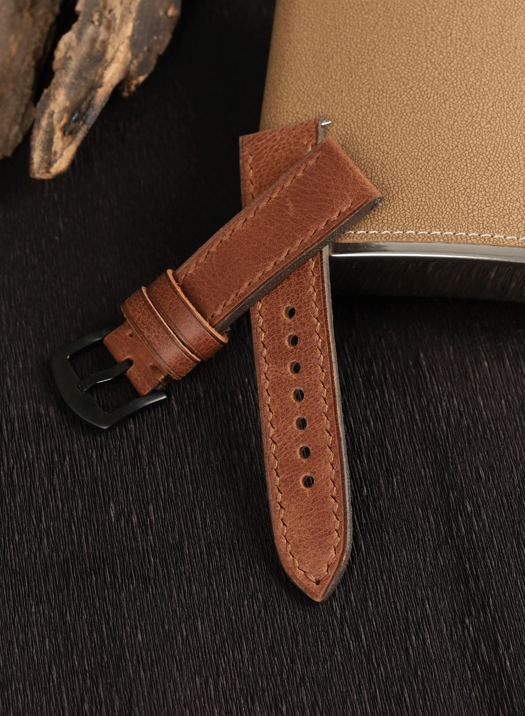 Samsung Watch Tiana Leather Strap - Tan