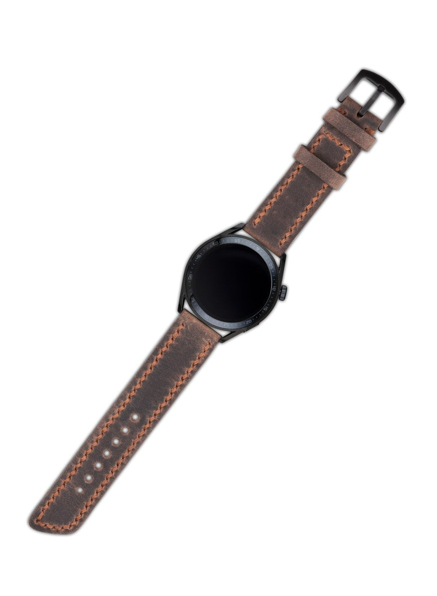 Classic Watch Berdik Leather Strap - Brown