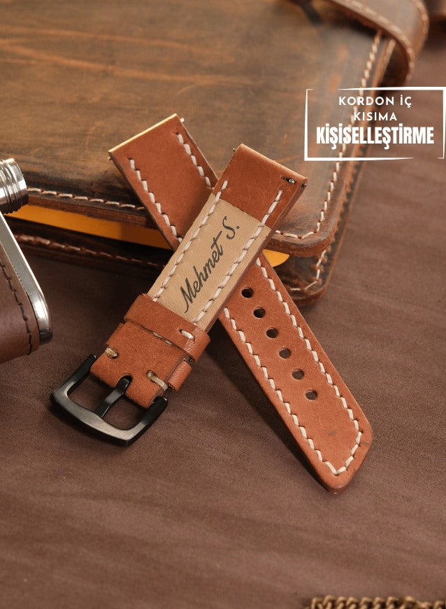 Huawei Watch Pueblo Leather Strap - Tan