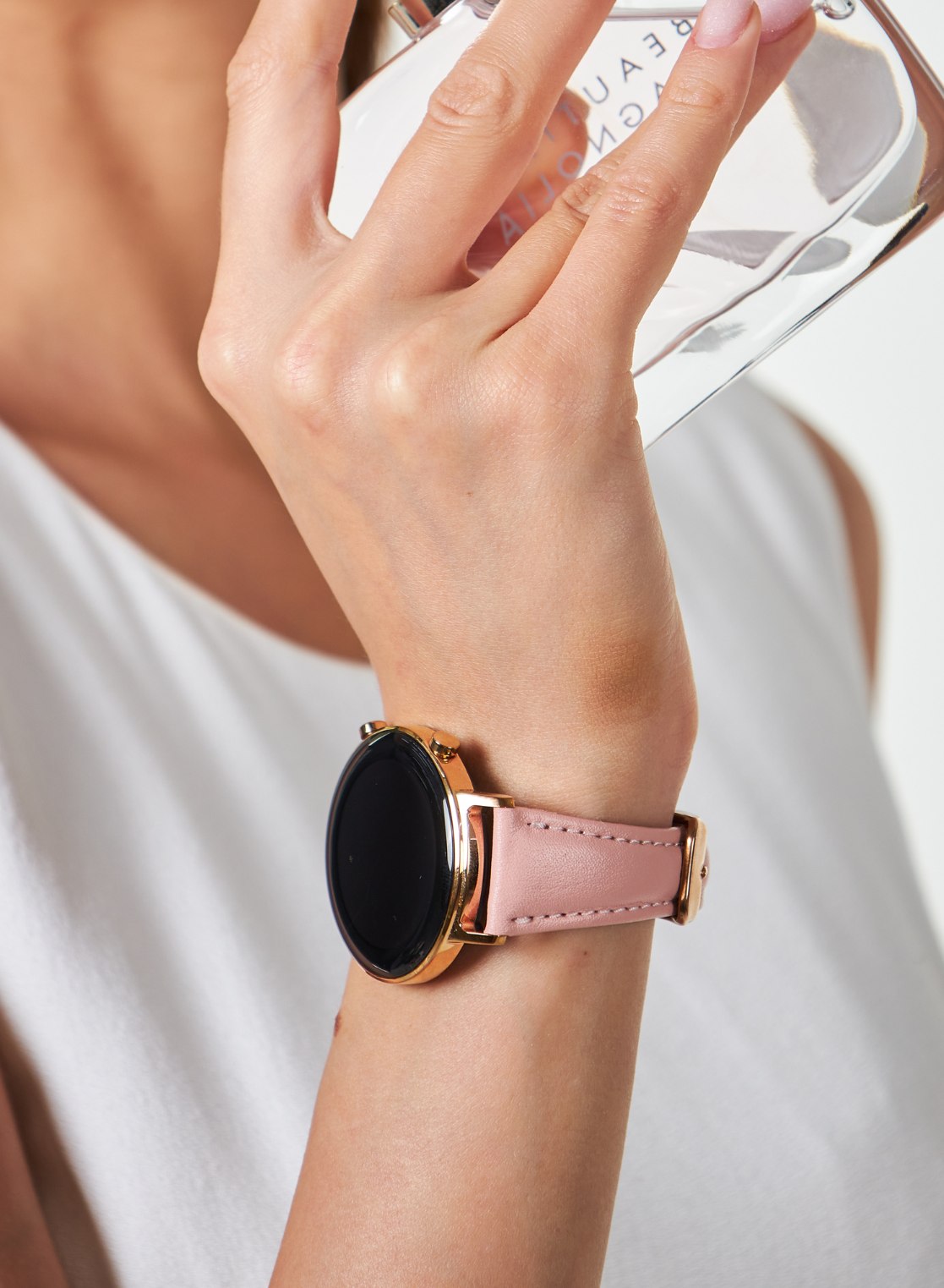 Kamhis Huawei Watch Women Leather Strap - Pink