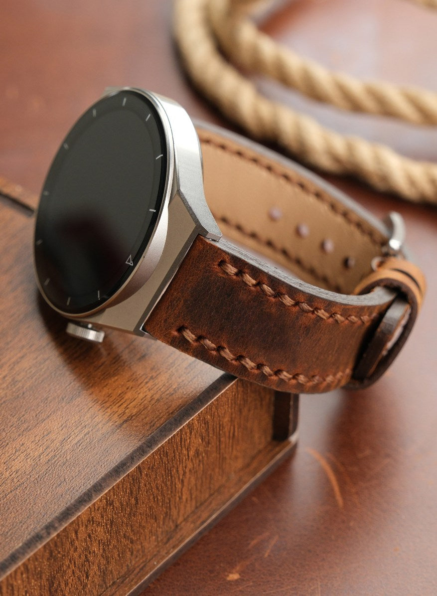Samsung Watch Berdik Leather Strap - Tan