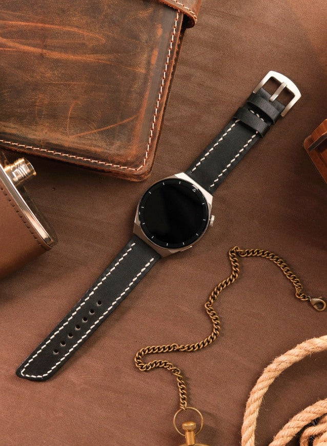 Huawei Watch Pueblo Leather Strap - Black