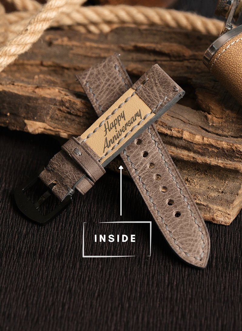 Samsung Watch Tiana Leather Strap - Gray
