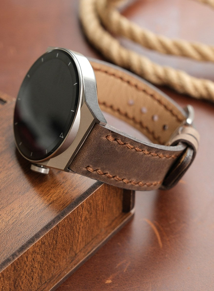 Samsung Watch Berdik Leather Strap - Brown