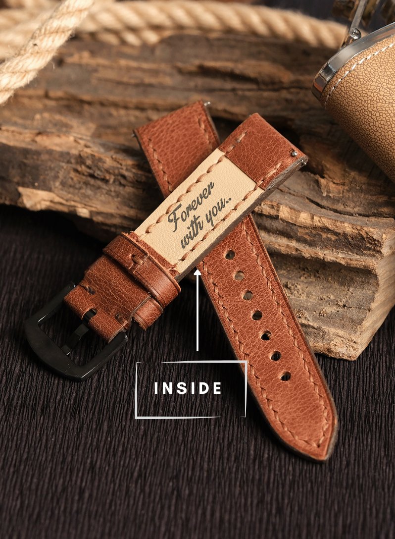 Samsung Watch Tiana Leather Strap - Tan