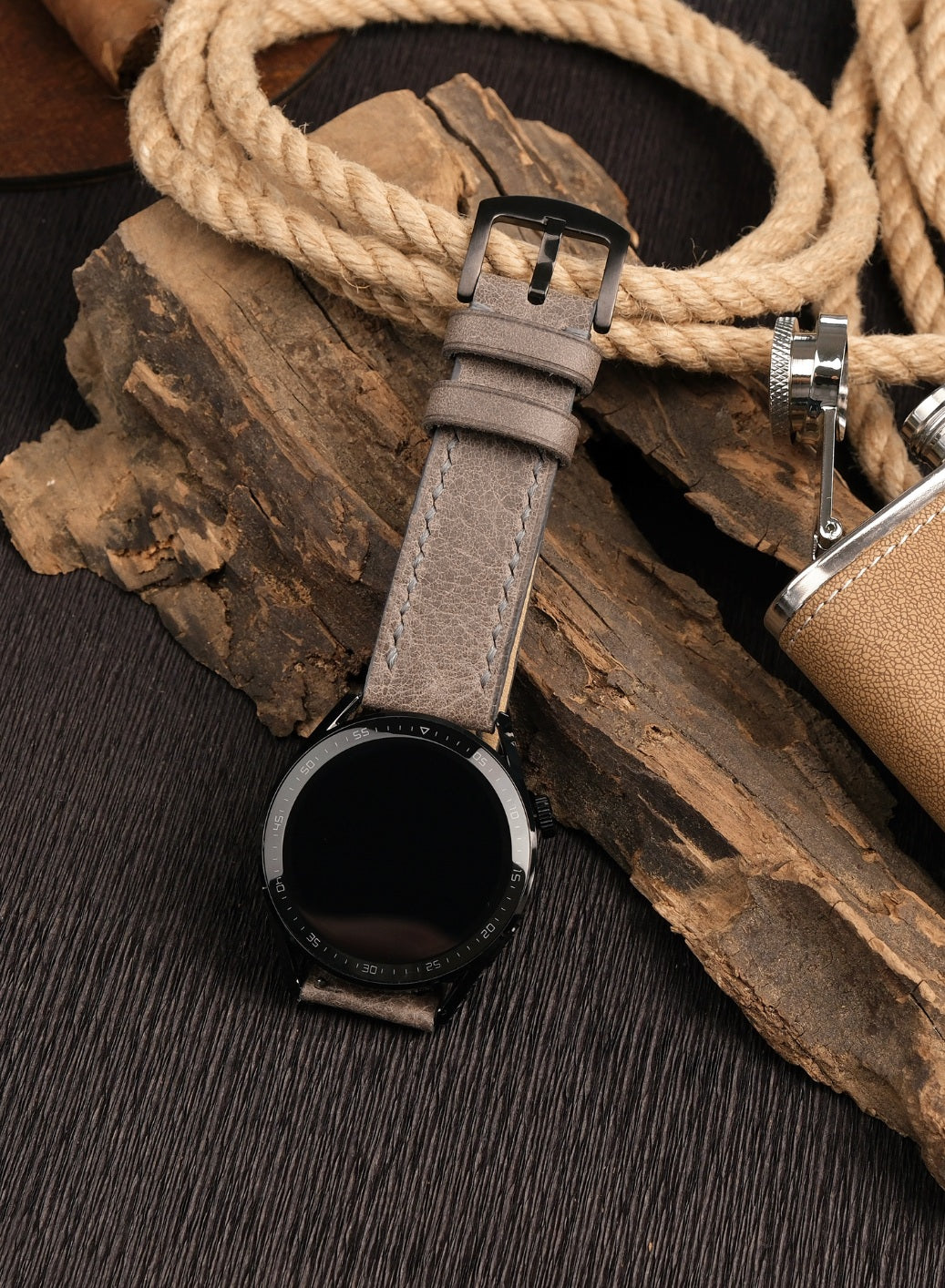 Samsung Watch Tiana Leather Strap - Gray