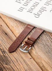 Musap Genuine Leather Apple Watch Strap - Brown