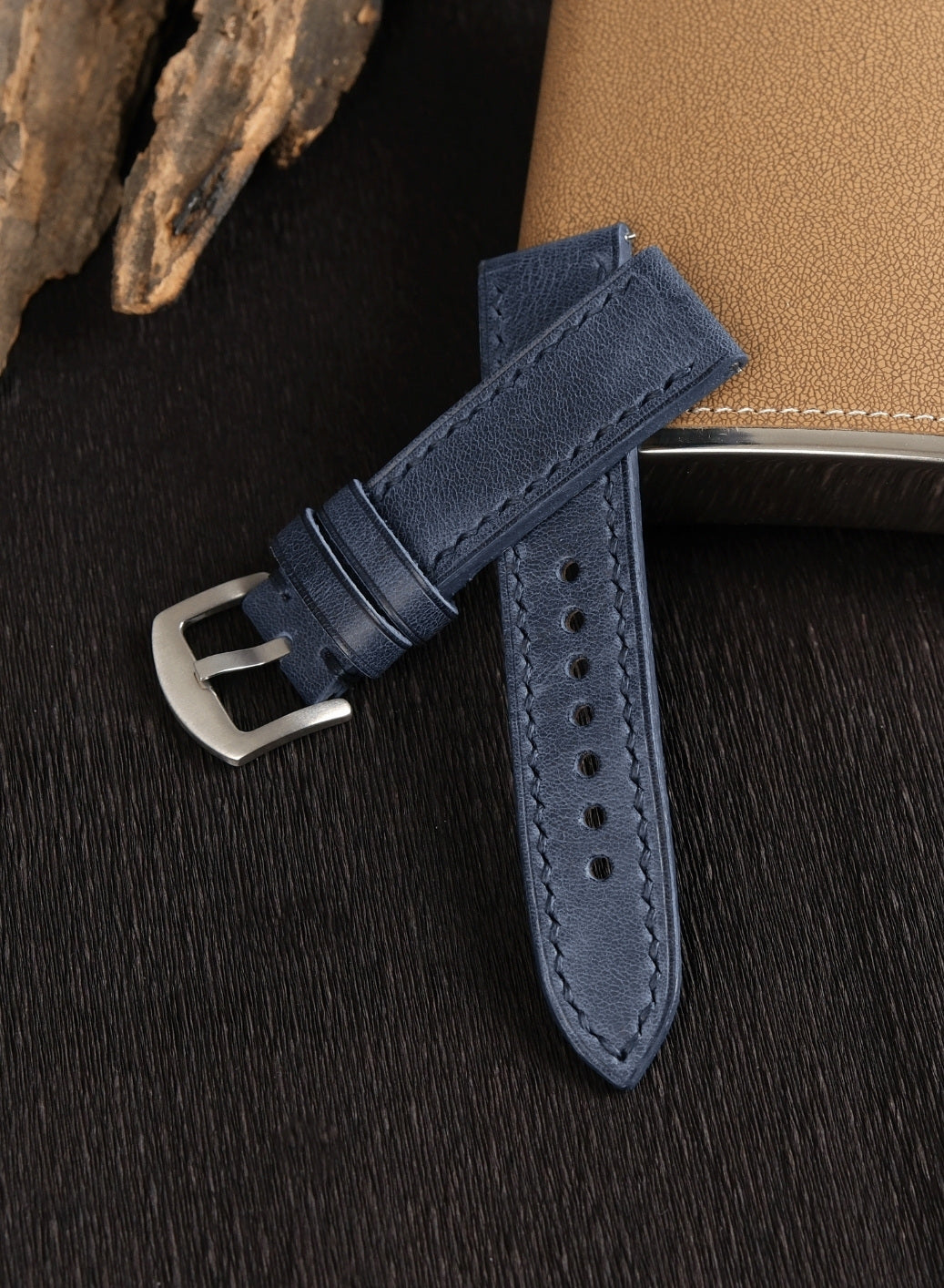 Garmin Watch Tiana Leather Strap - Blue
