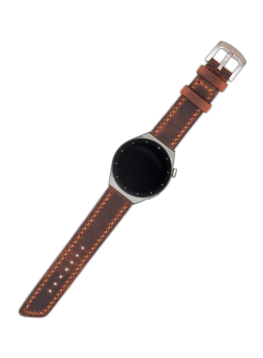 Classic Watch Berdik Leather Strap - Tan