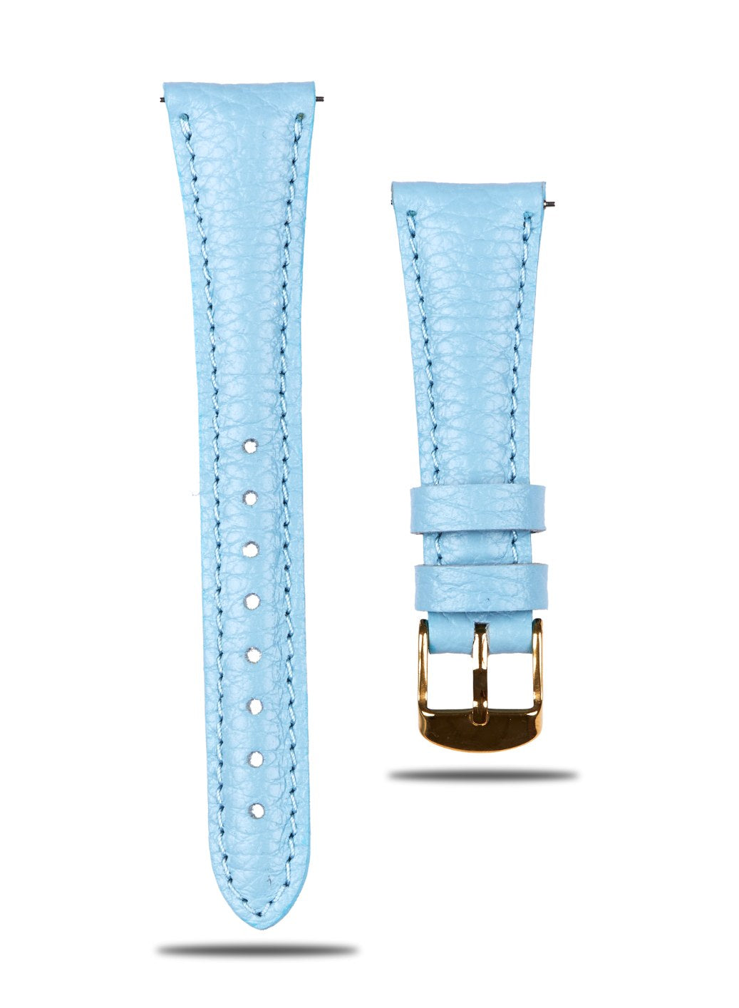 Pupi Samsung Watch Women Leather Strap - Blue