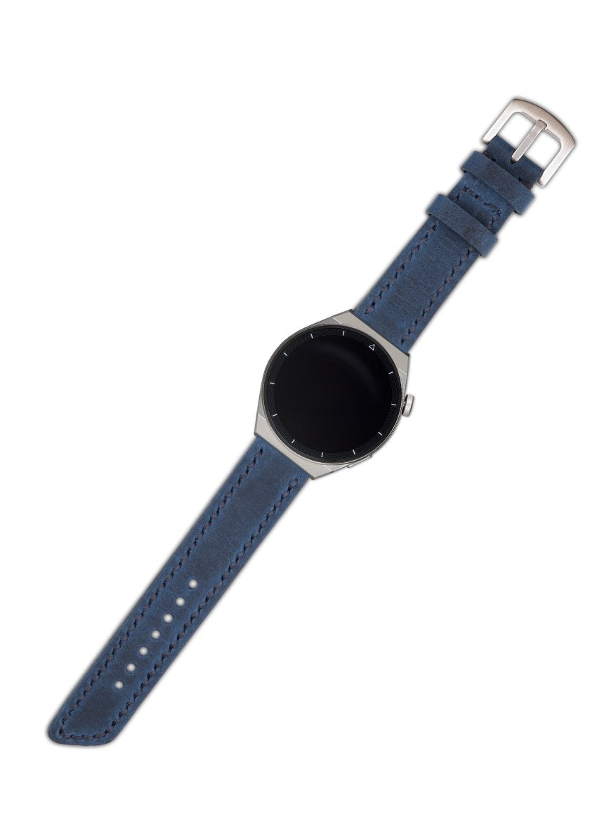 Classic Watch Berdik Leather Strap - Blue