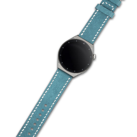 Pueblo Huawei Watch Leather Strap - Blue