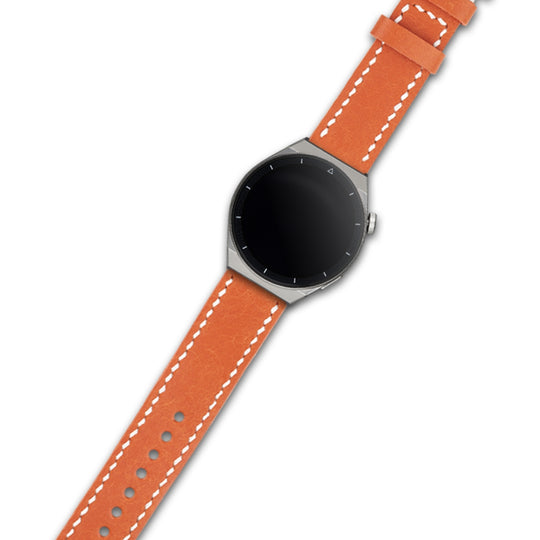 Pueblo Huawei Watch Leather Strap - Orange