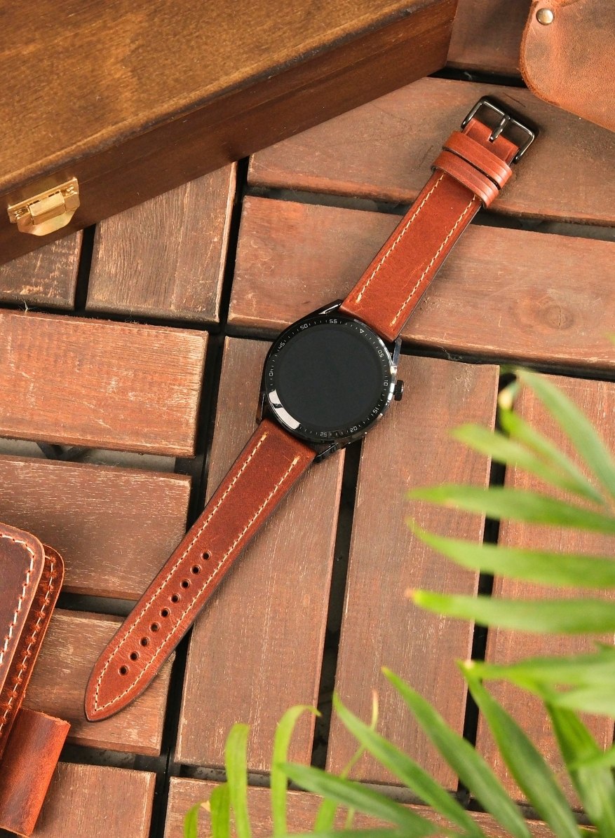 Classic Watch Buttero Leather Strap - Tan