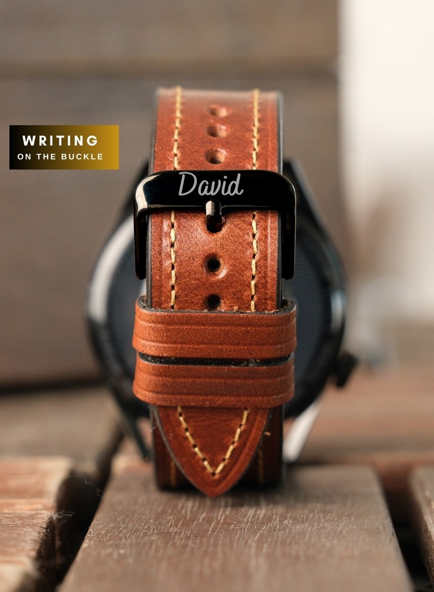 Classic Watch Buttero Leather Strap - Tan
