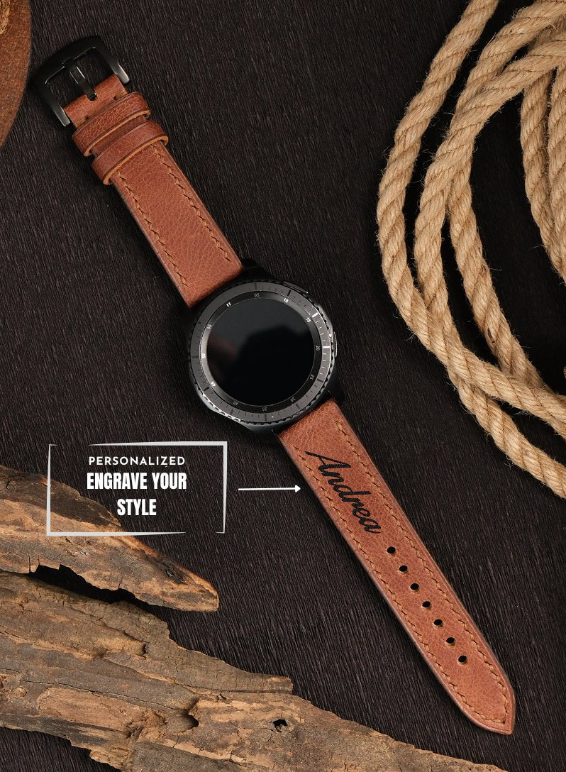 Garmin Watch Tiana Leather Strap - Tan
